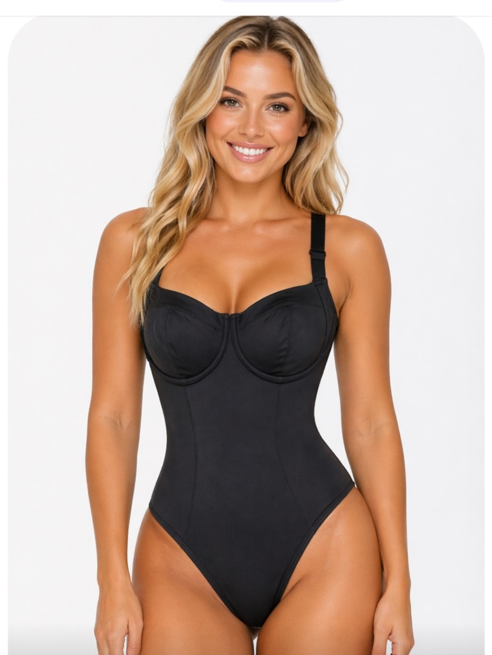 NWT TA3 hi cut Lifty one piece swimsuit black sz M D/DD